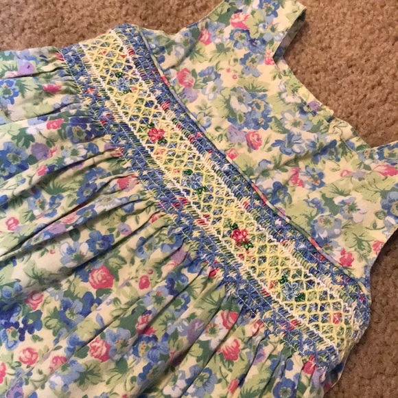 Blueberi Boulevard Floral Dress:18MO - Picture 5 of 8